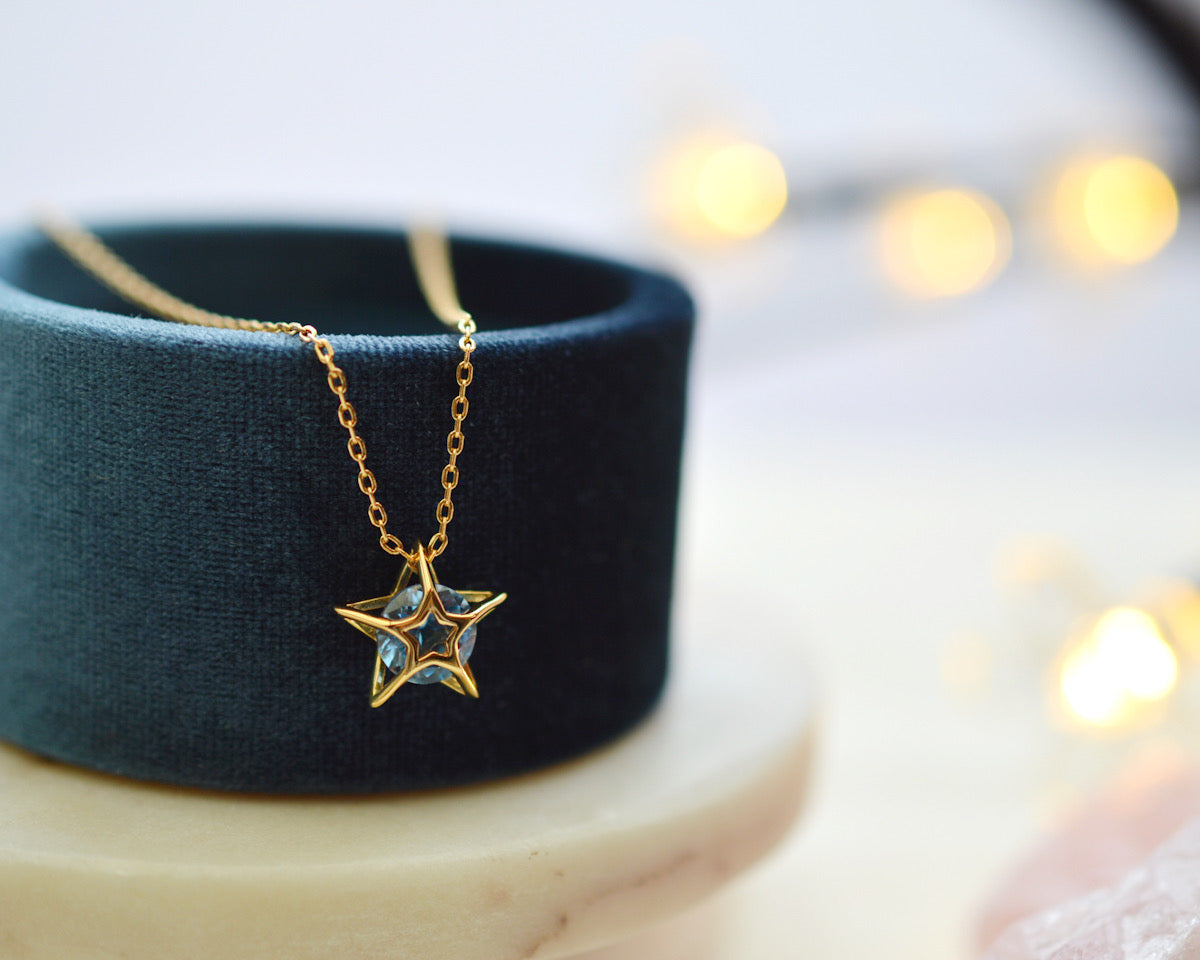 YOUR ARE MY STAR Blue Star Necklace