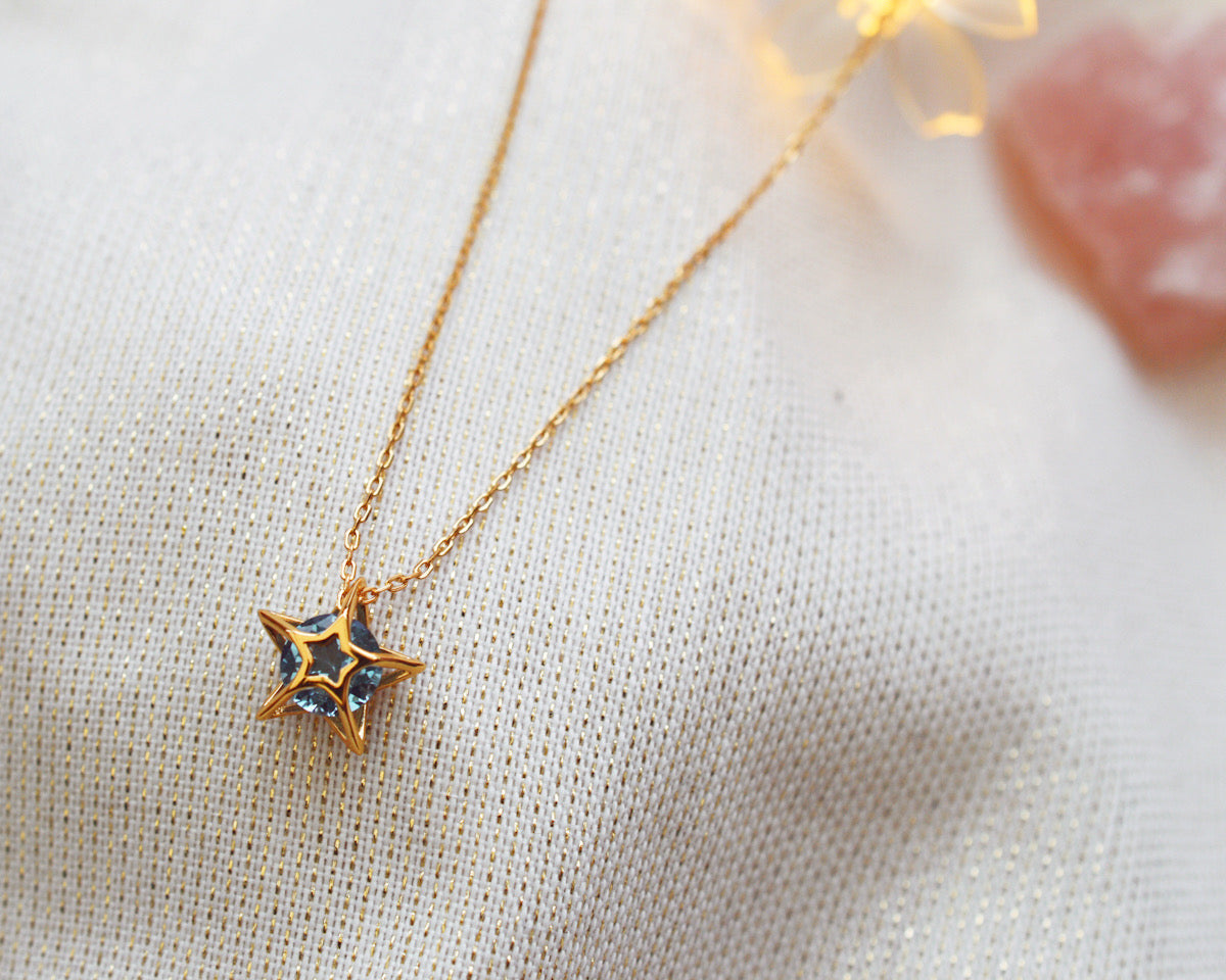 YOUR ARE MY STAR Blue Star Necklace