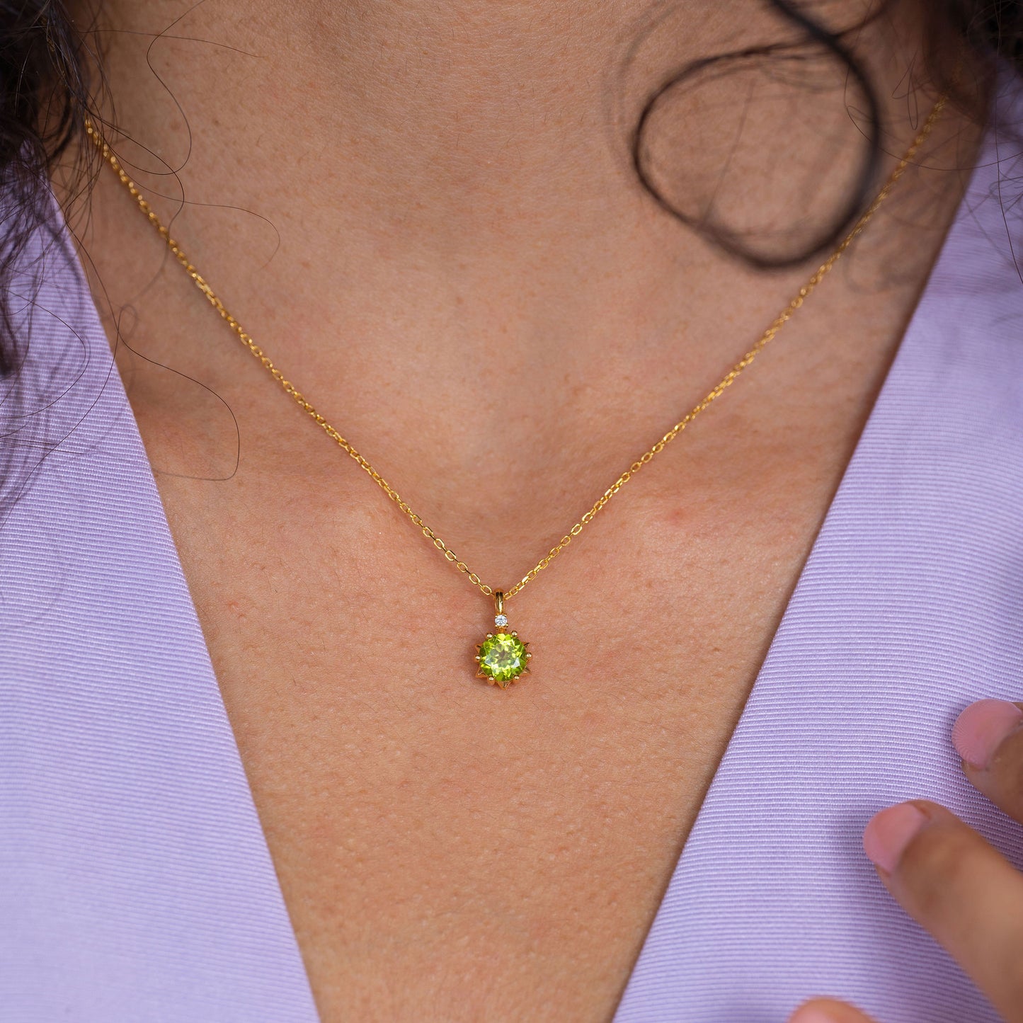Starlight Natural 12 Birthstone Necklaces